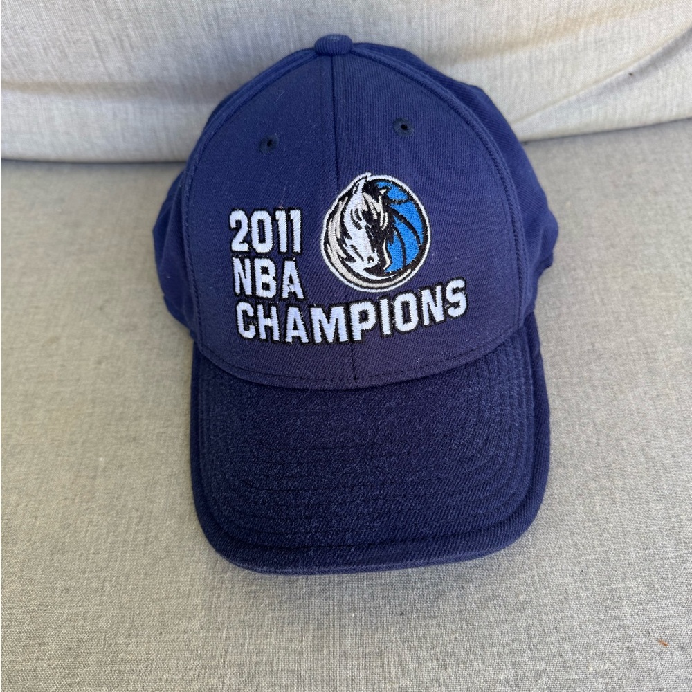 Adidas, Navy Blue, 2011 NBA Champions, Cap